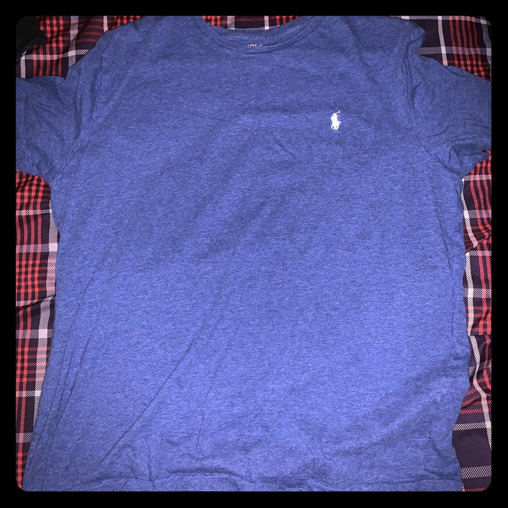 Polo Ralph Lauren grey blue tshirt